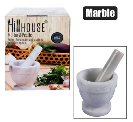Mortar+pestle marble hillhouse