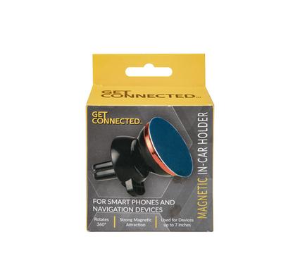 Mobile in car device holder magnetic