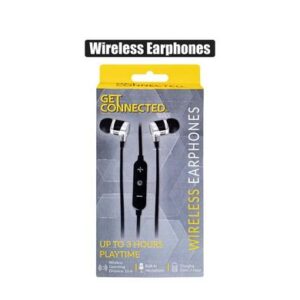 Wireless earphones mic + volume control