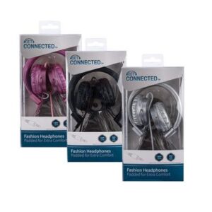 Headphones foldable asst colours