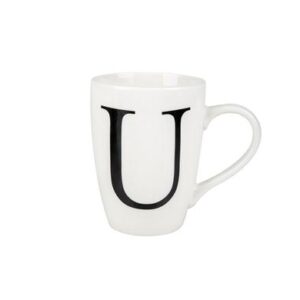 Mug daily tall letter u,400ml