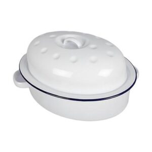 Roaster enamel 26cm oval