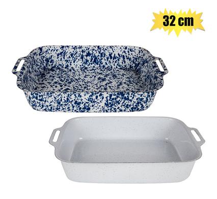 Lasagne pan enamel 32cm