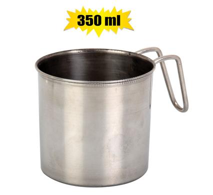 Mug s/s 350ml wire-handle