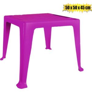 Table kiddies 50x50x45cm - magenta