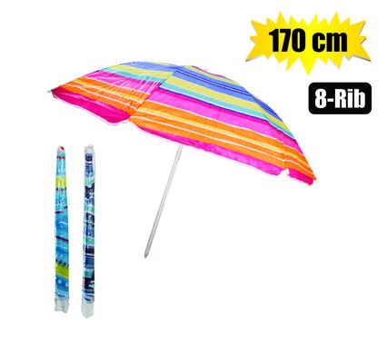 Umbrella-beach 170cm diam 8-rib