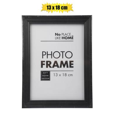 Picture-frame pl black 13x18cm