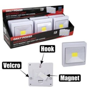 Light emergency cob touch (3xaaa)