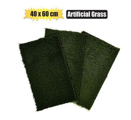 Doormat artificial gras rug asst 40x60cm