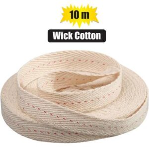 Wick cotton 7/8-inch 10m-roll