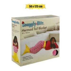 Blanket mermaid-tail 50x125cm