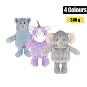 Microwave heating pad animals 300g asstd