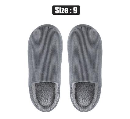 Slipper slip-in grey grain size 9