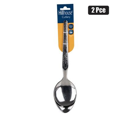 Cutlery serving-spoons 2pc cloud h/h