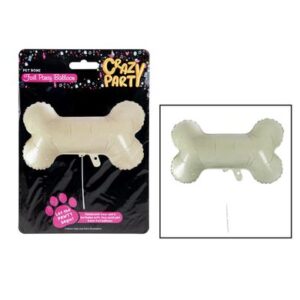 Pet party foil balloon dog bone