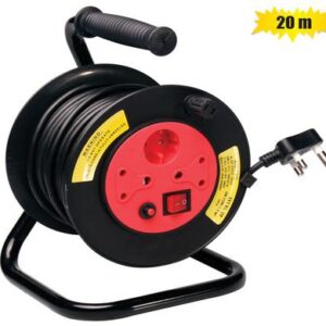 Extension-cord 20m w/reel