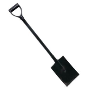 Garden spade all-steel