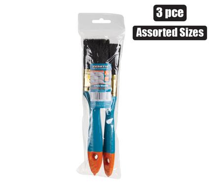 Paint-brush-set wdn 3pce 19+25+38mm