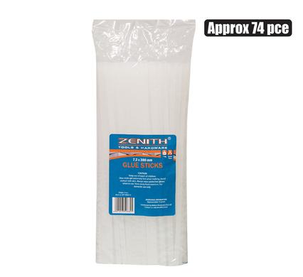 Glue-sticks h/melt 7.2x300mm 74pc 1kg