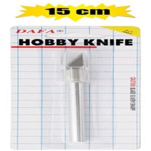 Knife hobby 15cm + blade blister