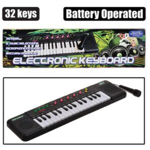 Musical keyboard electronic w/mic 32 key
