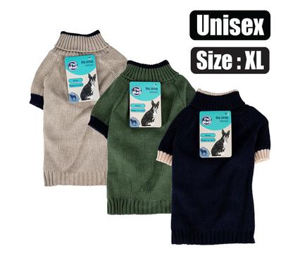 Pet dog shirt acrylic knit unisex xl