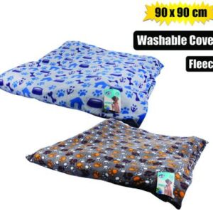 Pet bed fleece x-large 90x90cm