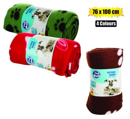 Pet blanket fleece 76x100cm