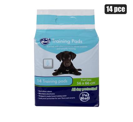 Pet puppy training pad 14pce 56x66cm