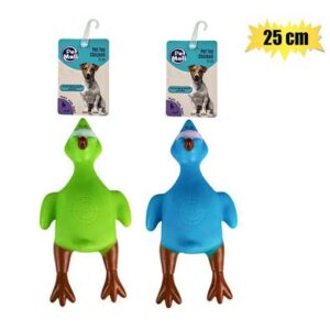 Pet toy puppy vinyl chicken 25cm