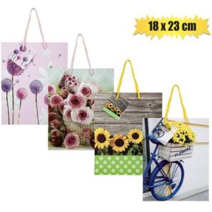 Gift-bag paper med 18x23cm everyday flwr