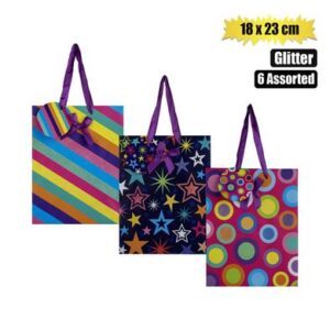 Gift-bag paper med 18x23cm everyday glit