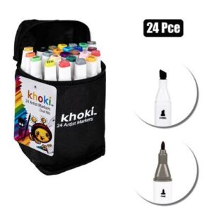 Art+craft dual nib artist markers 24pc