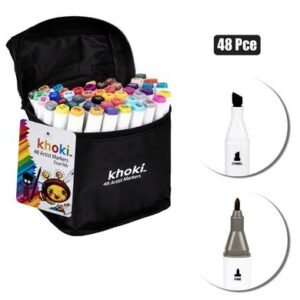 Art+craft dual nib artist markers 48pc