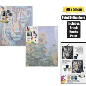 Art+craft paint-by-number canvas 40x50cm