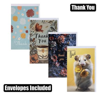 Card & envelope moment thank you