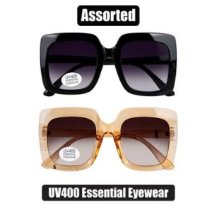 Sunglass ess/lds met square