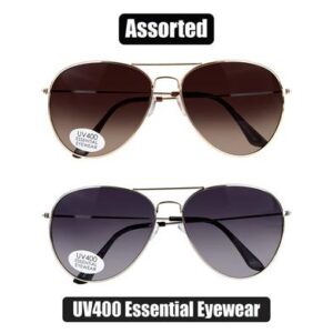 Sunglass ess/unisex classic aviator