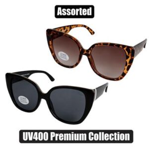 Sunglass pre/lds oversized cateye