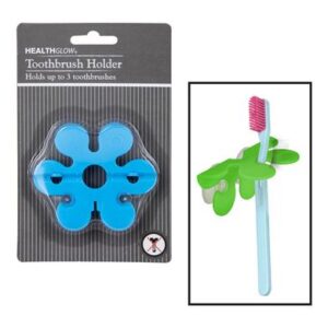 Toothbrush holder 3 brush, suction cup