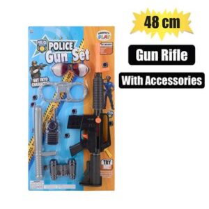 Gun rifle 48cm w/accessory set