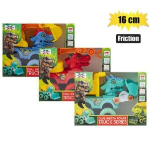 Vehicle friction dinosaur 16cm