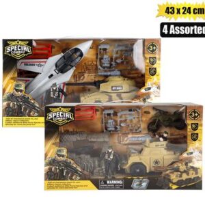 Boys playset combat 43x24cm