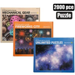Puzzle jigsaw asstd 2000pc
