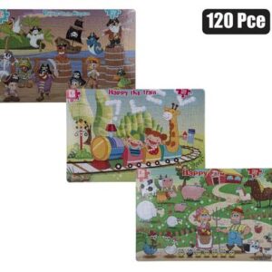 Puzzle jigsaw educational 120pc
