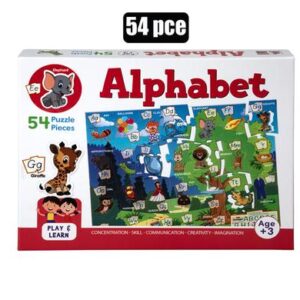 Puzzle jigsaw alphabet 54pc