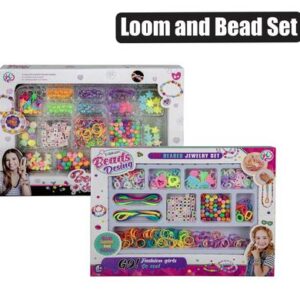 Play-set beads activity with loom bands