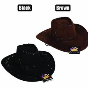 Dress up hat cowboy adult assorted