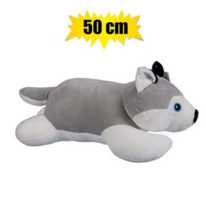 Plush dog husky 50cm