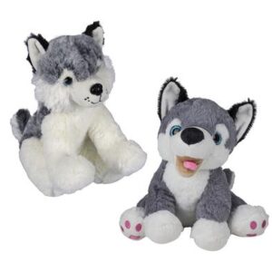Plush dog husky large 30cm